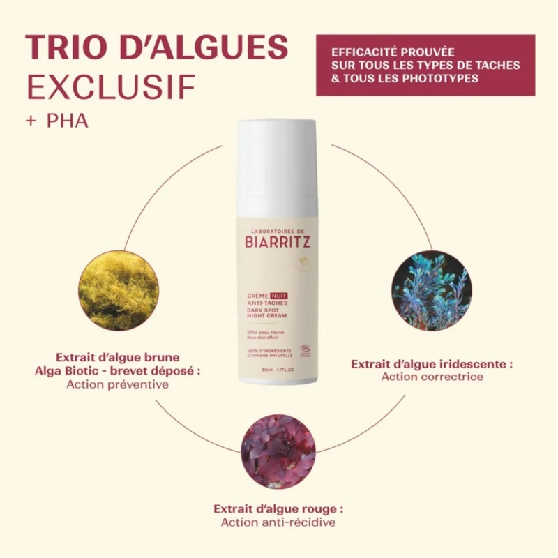 Crème de Nuit Anti-taches