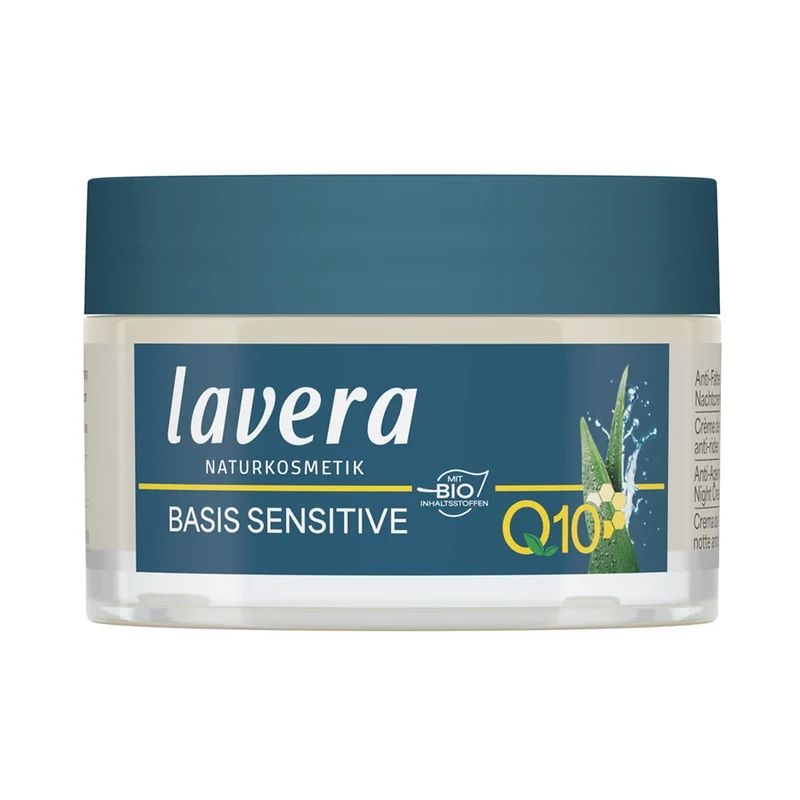 Lavera • Anti-Ageing Night Cream Q10 / Crème de Nuit Anti-Rides Q10 "Basis Sensitiv"