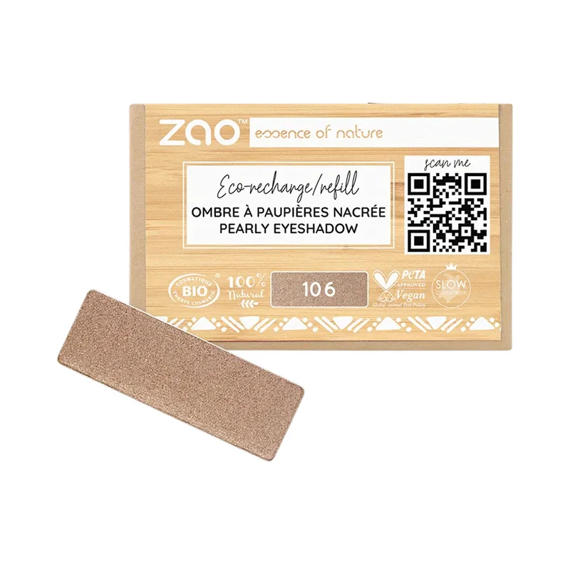 ZAO • Eyeshadow / Fard à Paupières Rectangulaire (Recharge)