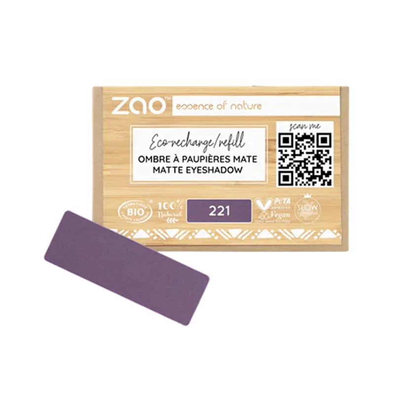 ZAO • Eyeshadow / Fard à Paupières Rectangulaire (Recharge)