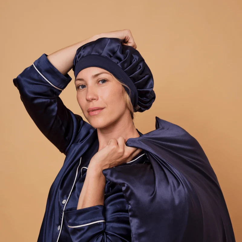 Bonnet de Nuit Pure Soie