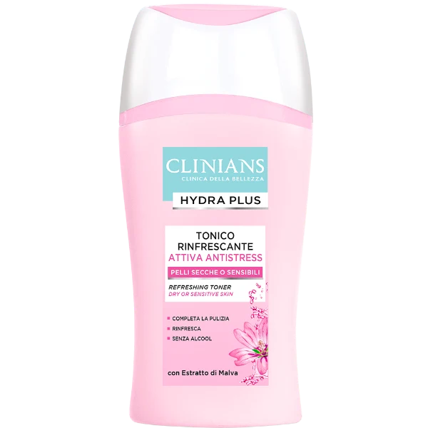 Clinians Tonico attivo antistress 200 ml — Tonico viso