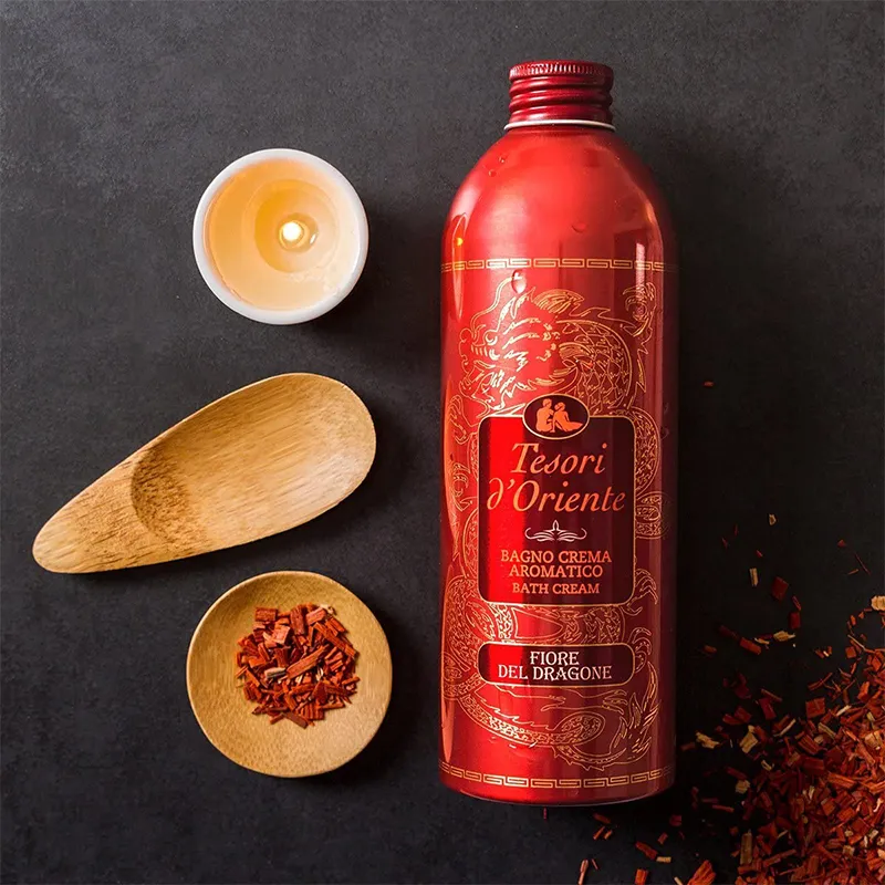 Tesori d'oriente Fiore Del Dragone Bagno Crema Aromatico 500 ml — Bagnoschiuma
