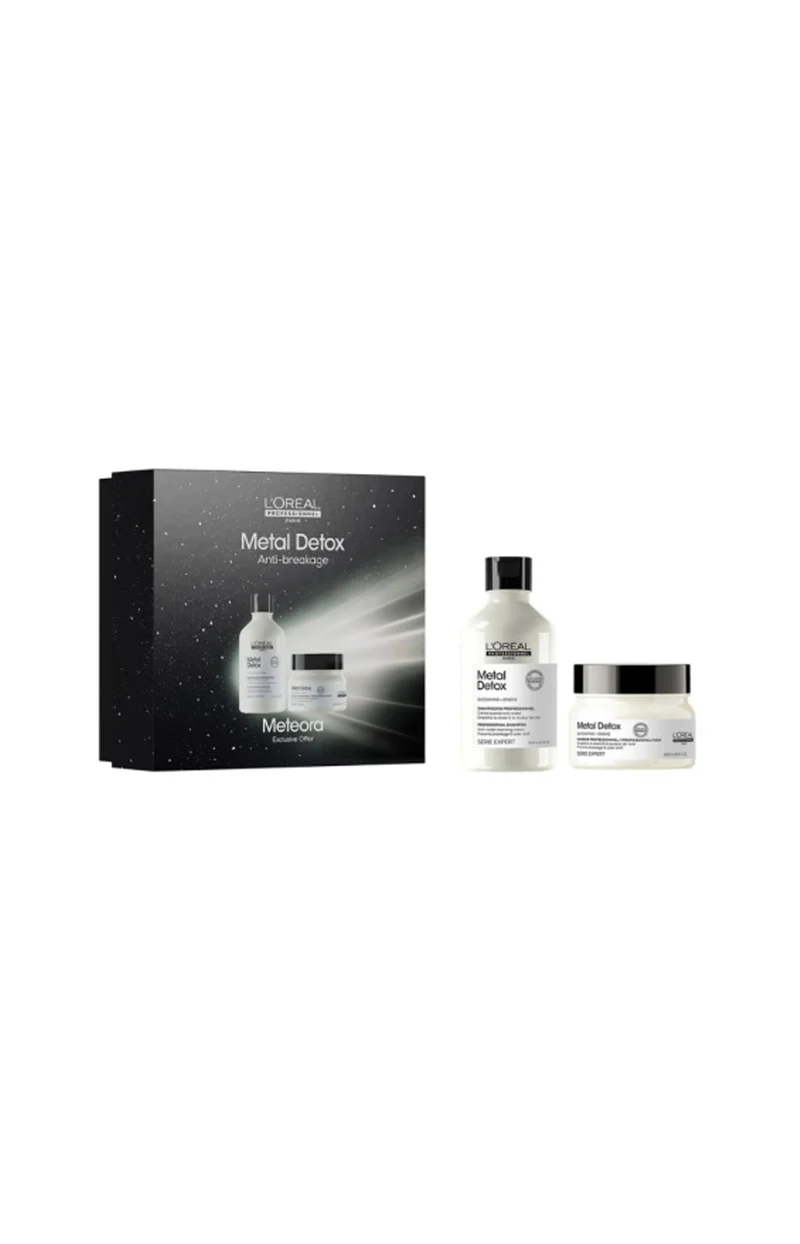 Coffret soins cheveux - Métal Détox - Cheveux colorés - 2 produits