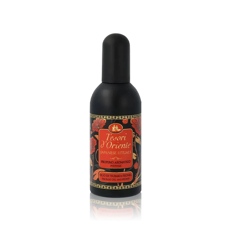 Tesori d'oriente Japanese Rituals Profumo Aromatico Olio Di Tsubaki E Peonia 100 ml — Profumo aromatico
