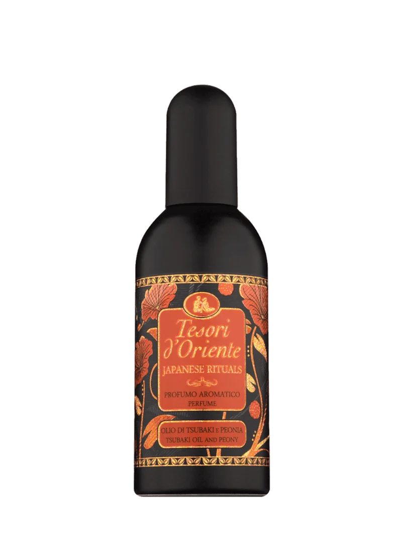 Tesori d'oriente Japanese Rituals Profumo Aromatico Olio Di Tsubaki E Peonia 100 ml — Profumo aromatico