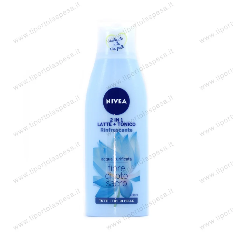 Nivea 2 In 1 Latte Detergente + Tonico 200 ml — Latte detergente