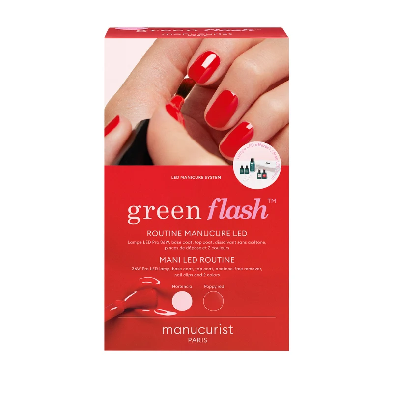 Kit pro Green Flash Hortencia & Poppy Red