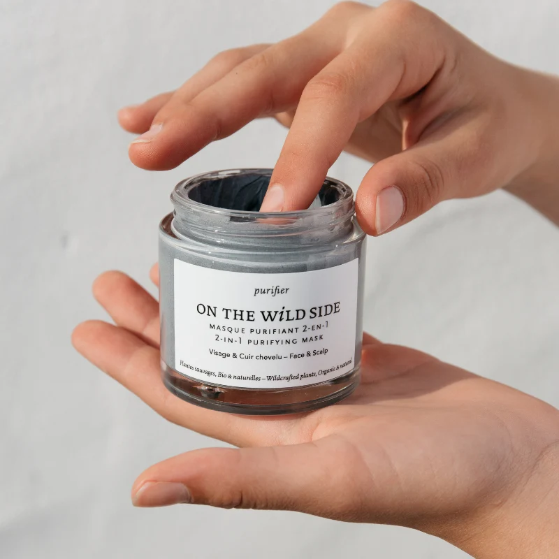 Masque Purifiant 2 en 1 - Peau et Cheveux