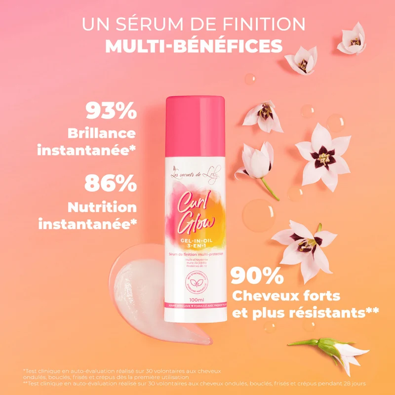 Sérum de Finition Gel-en-huile | Curl Glow