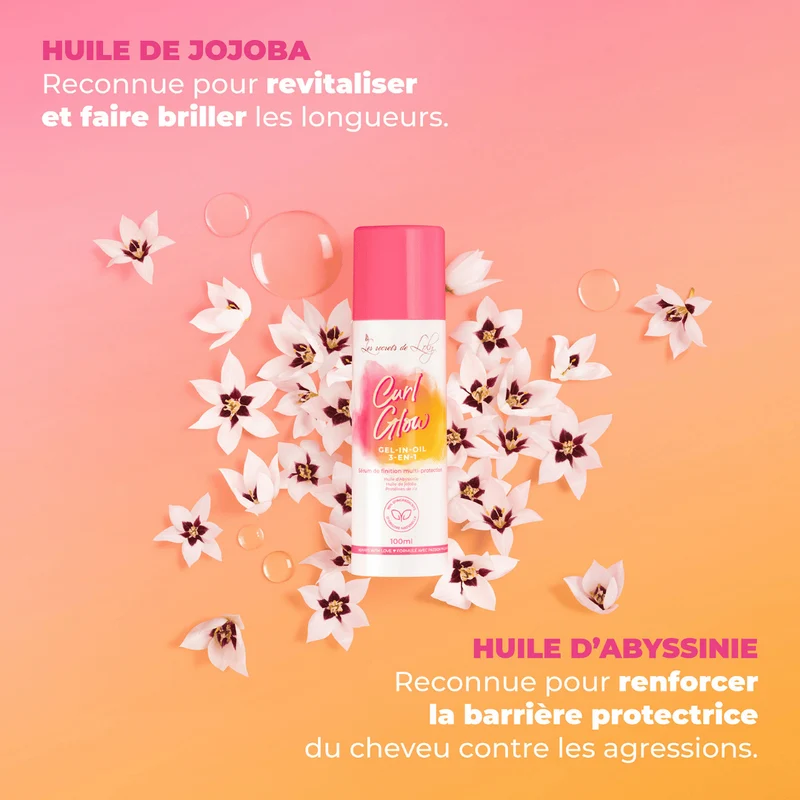 Sérum de Finition Gel-en-huile | Curl Glow
