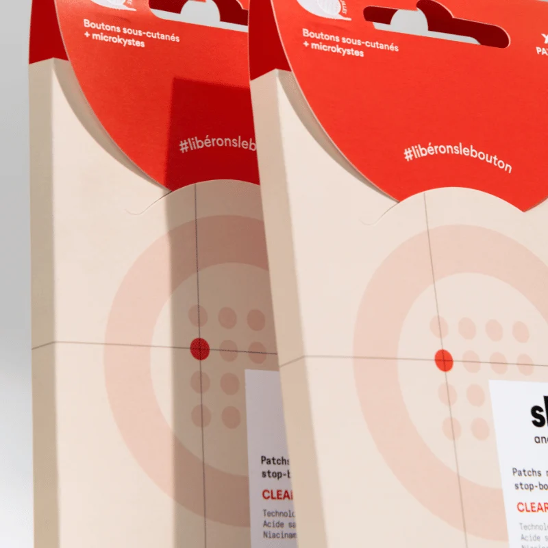 CLEAR OUT - Patchs boutons sous-cutanés micro-aiguilles