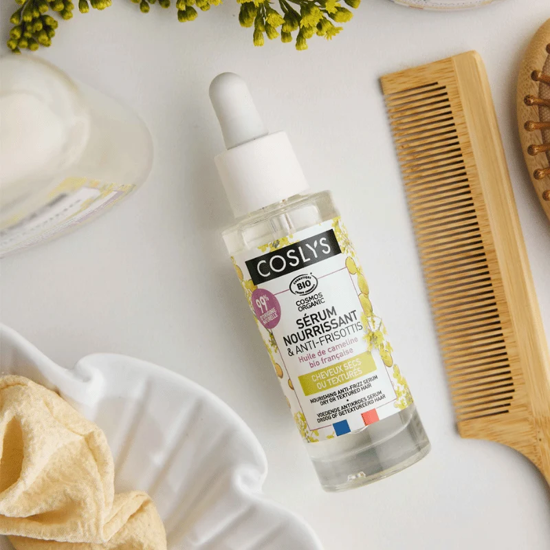 Sérum Nourrissant & Anti-frisottis Bio - Cheveux Secs et/ou Texturés
