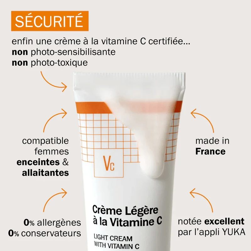 Crème légère à la Vitamine C