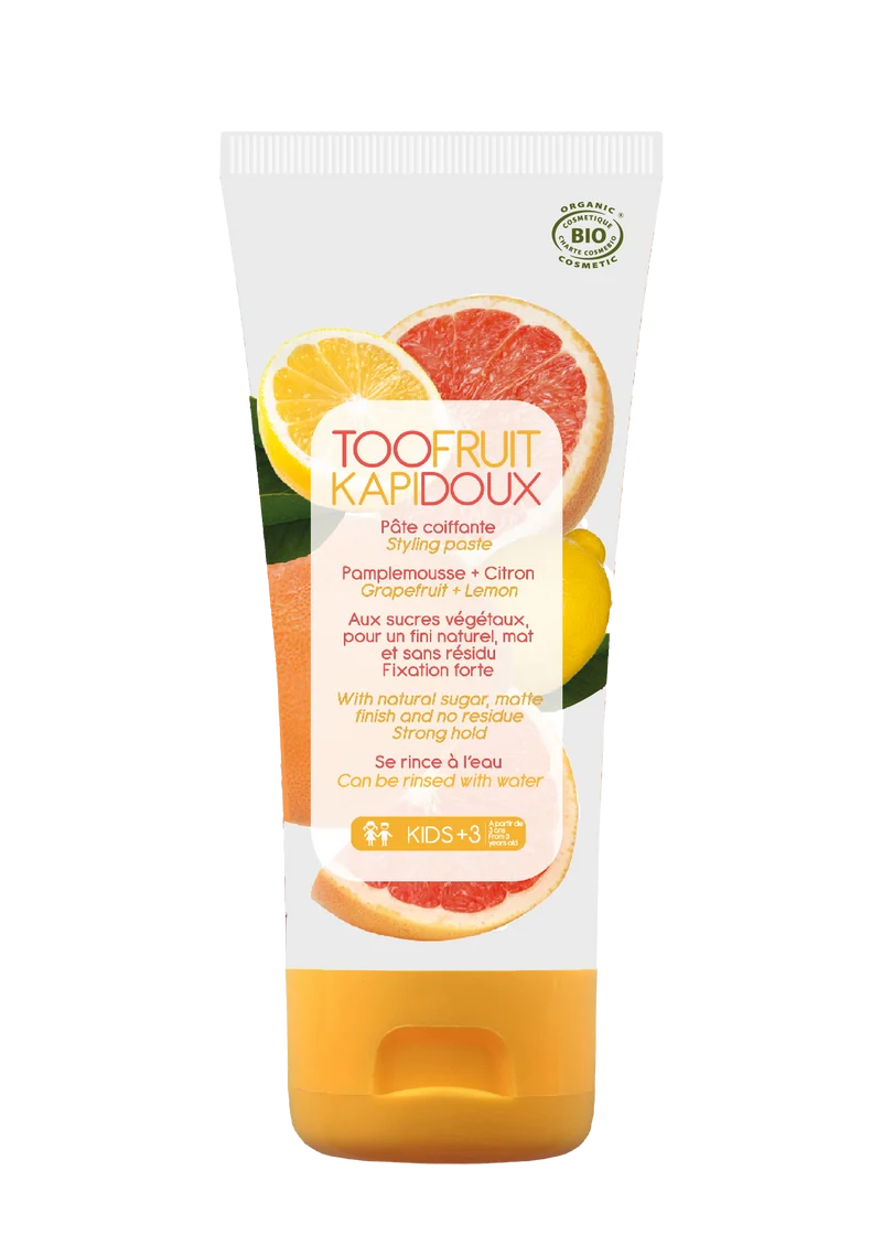 Kapidoux pâte coiffante pamplemousse citron