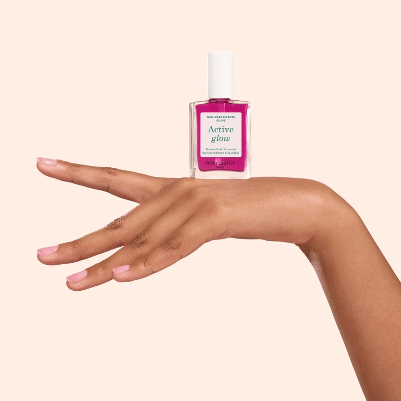 Vernis Soin Active Glow Grape
