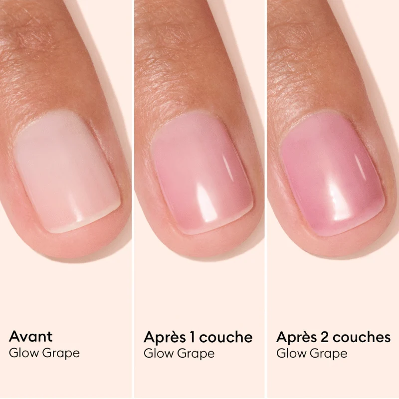 Vernis Soin Active Glow Grape