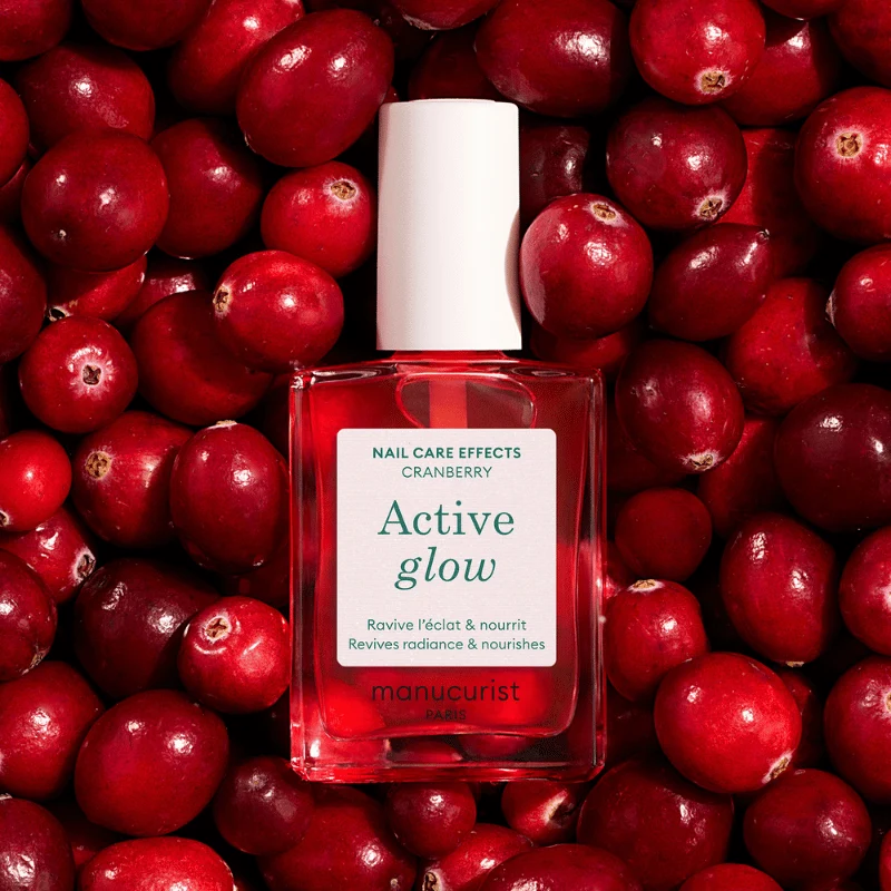 Vernis Soin Active Glow Cranberry