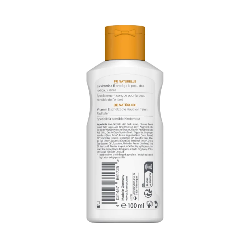 Lotion Solaire Sensitive Kids SPF50