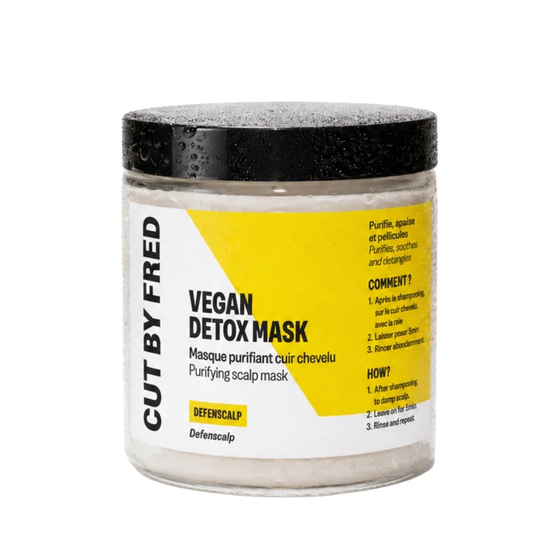Vegan Detox mask - Masque purifiant et apaisant cuir chevelu