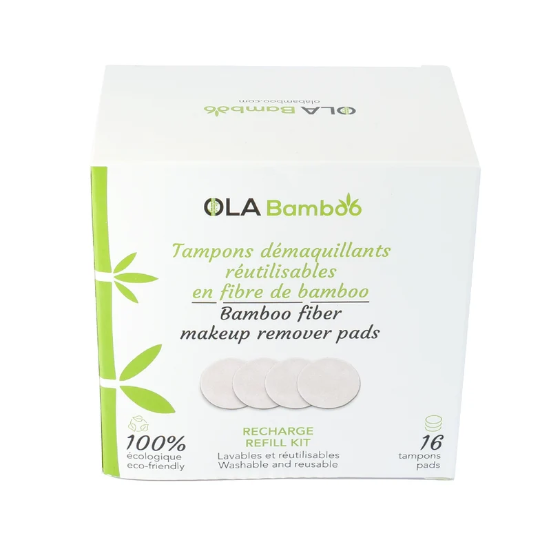 Ola Bamboo - Tampons démaquillants - RECHARGE