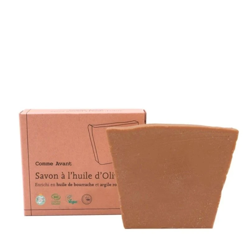 Savon Naturel - Bourrache & Argile Rouge