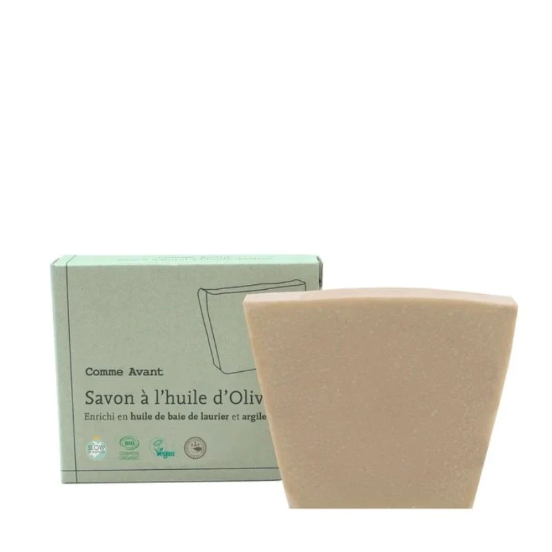 Savon Naturel - Huile de Baies de Laurier & Argile Verte