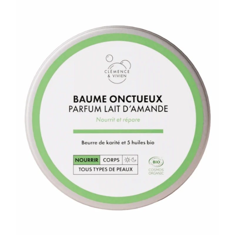 Clémence & Vivien • Baume Onctueux Nourrissant & Réparateur "Lait d'Amande"