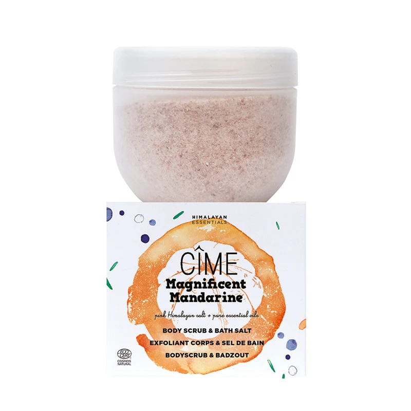 Cîme • Magnificent Mandarine - Exfoliant Corps & Sel de bains