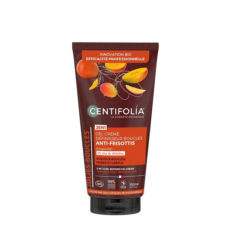 Gel-Crème Définisseur Boucles 2en1