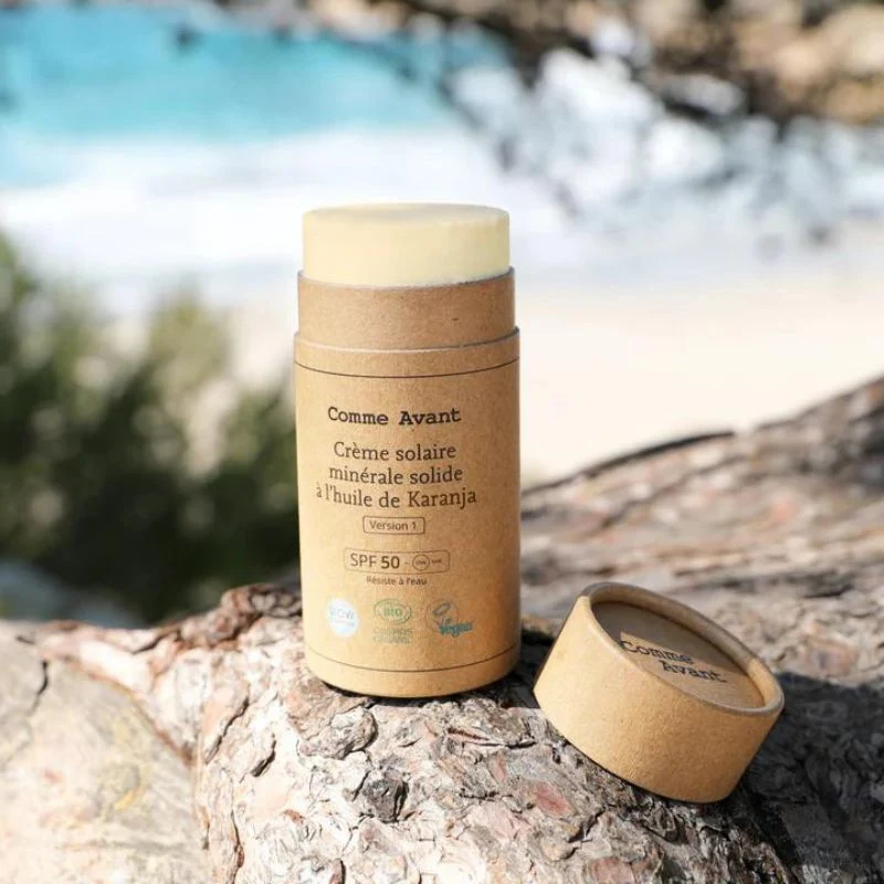 Crème Solaire Minérale Solide SPF50