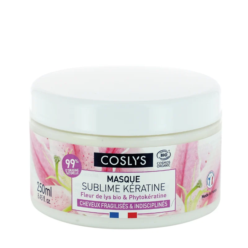 Masque Bio Sublime Kératine - Cheveux fragilisés & indisciplinés