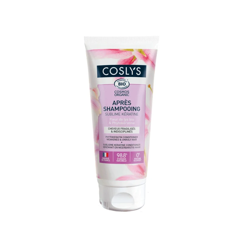 Après-Shampooing Bio Sublime Kératine - Cheveux Fragilisés & Indisciplinés