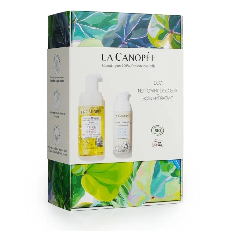 Coffret Duo Nettoyant Douceur et Soin hydratant