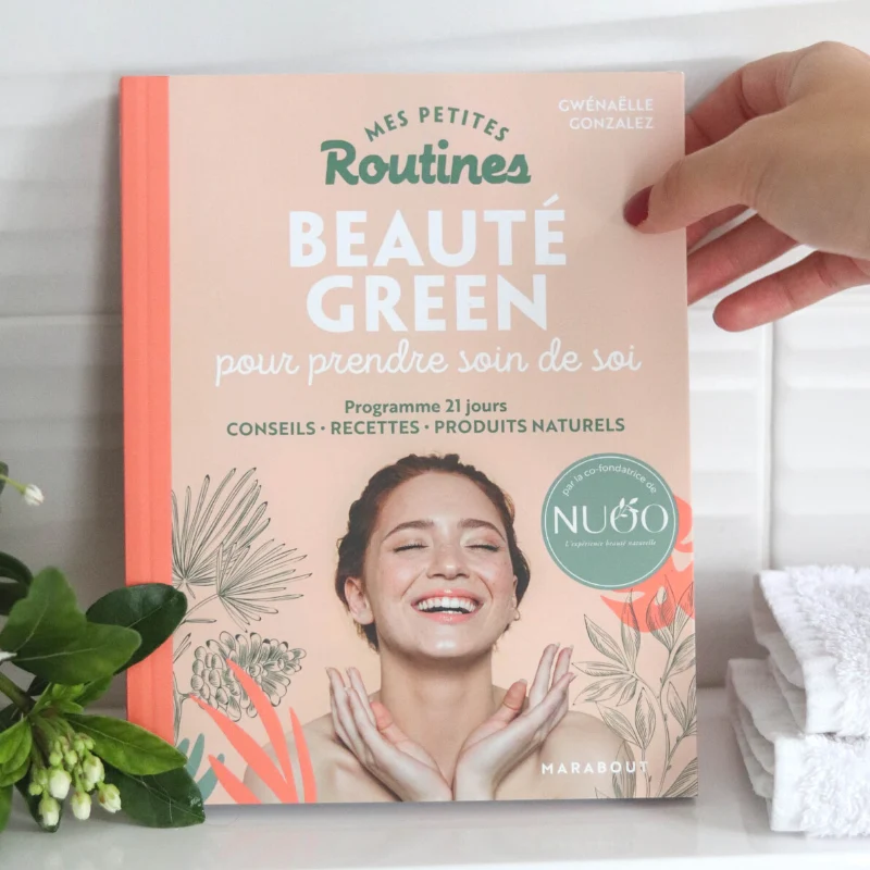 Livre NUOO Beauté Green, pour prendre soin de soi collection MARABOUT