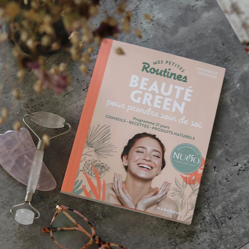 Livre NUOO Beauté Green, pour prendre soin de soi collection MARABOUT