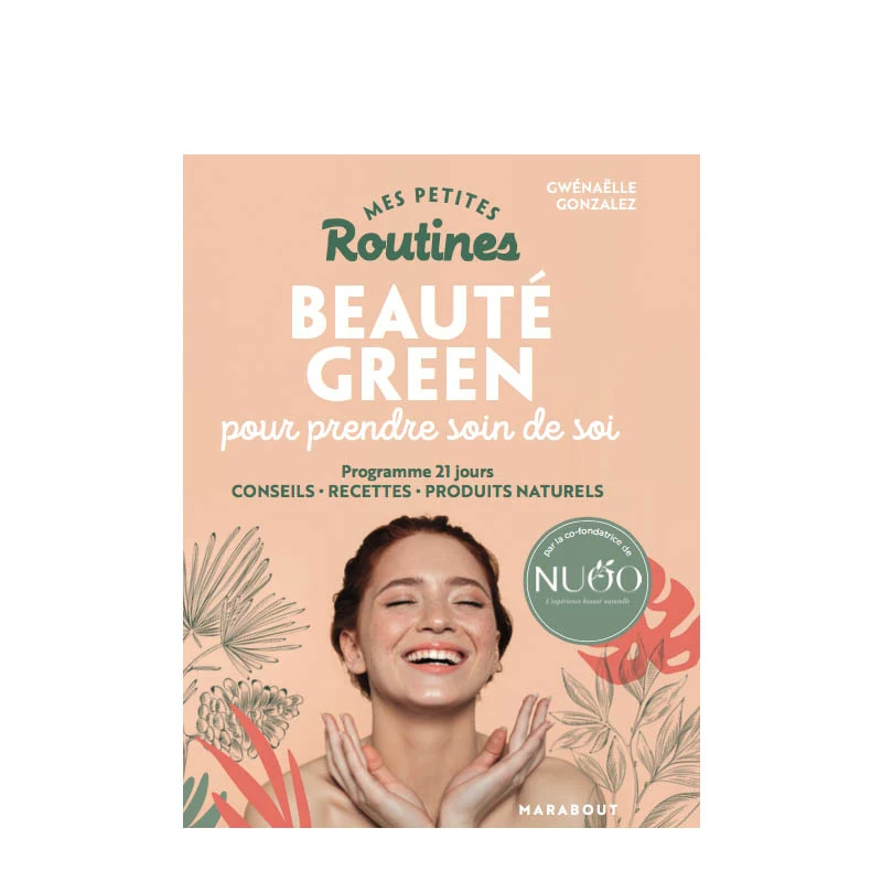 Livre NUOO Beauté Green, pour prendre soin de soi collection MARABOUT