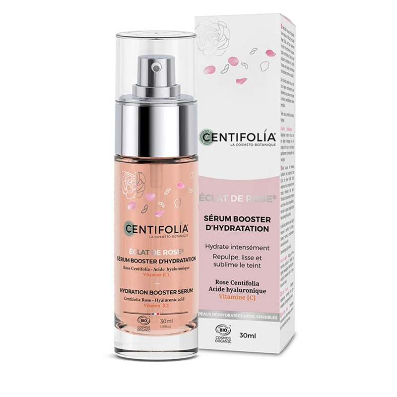 Sérum Booster d'Hydratation Éclat de Rose