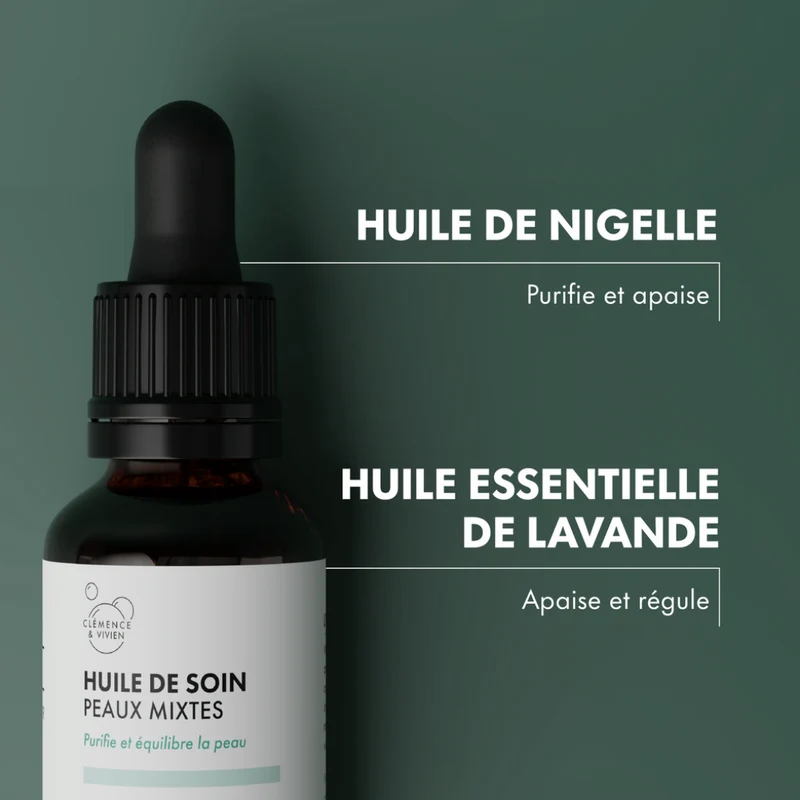 Huile de Soin Peau Mixte