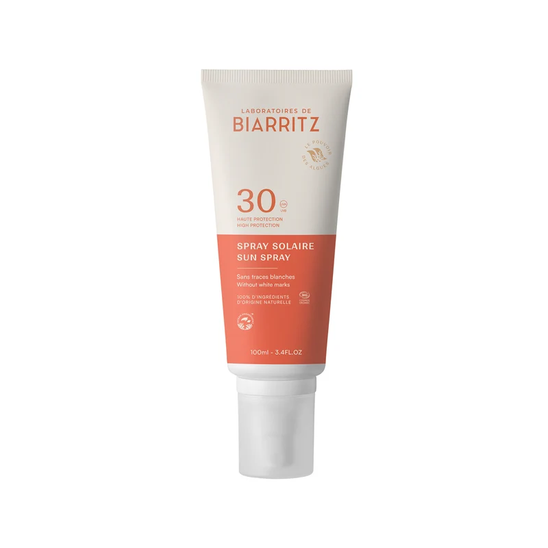 Spray solaire bio SPF30