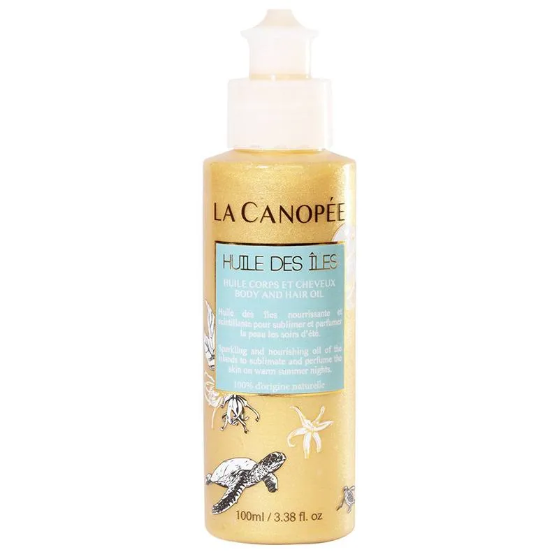 Huile des îles Corps et Cheveux