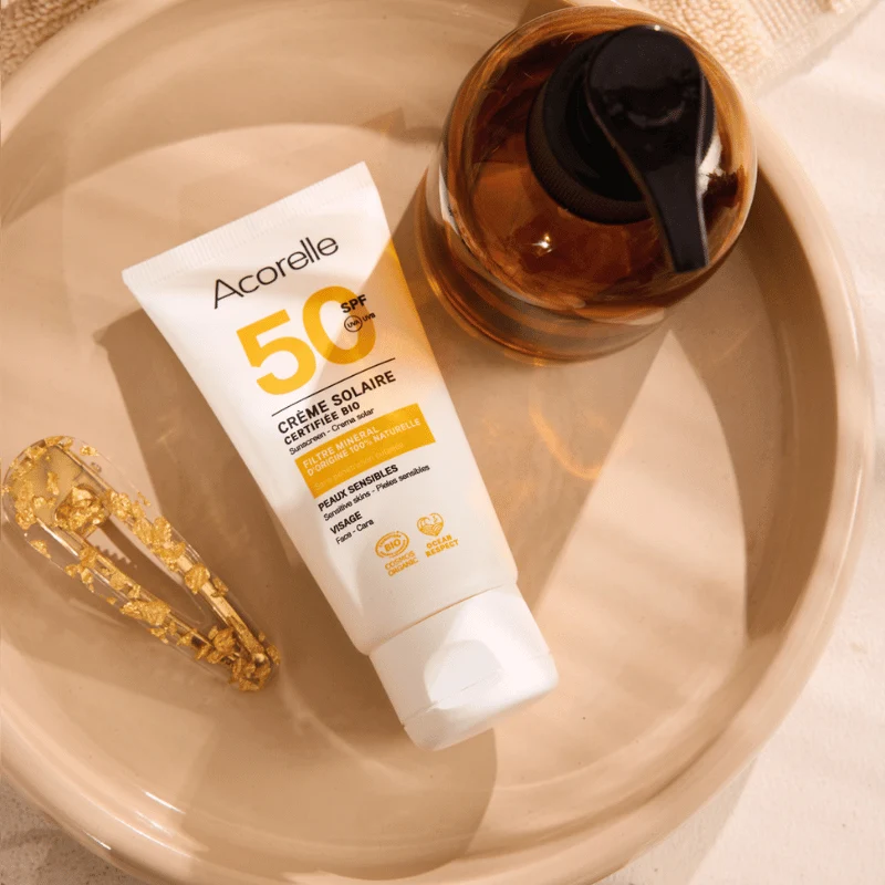 Crème Solaire Bio Visage SPF 50