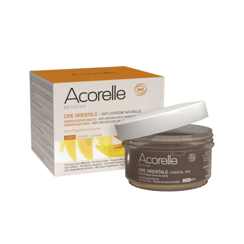 Cire Orientale Bio Ylang & Sucre de Canne avec Bandes
