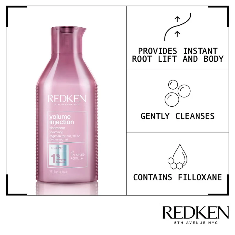 Redken Volume Injection Shampoo - 300ml