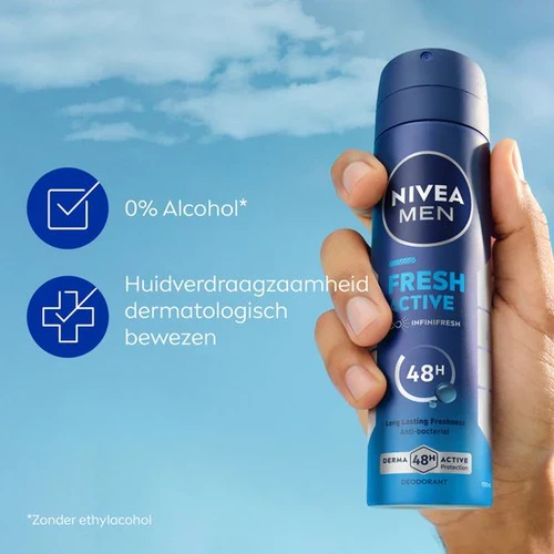 Nivea Man Déodorant Fresh Active 48H Protect Spray