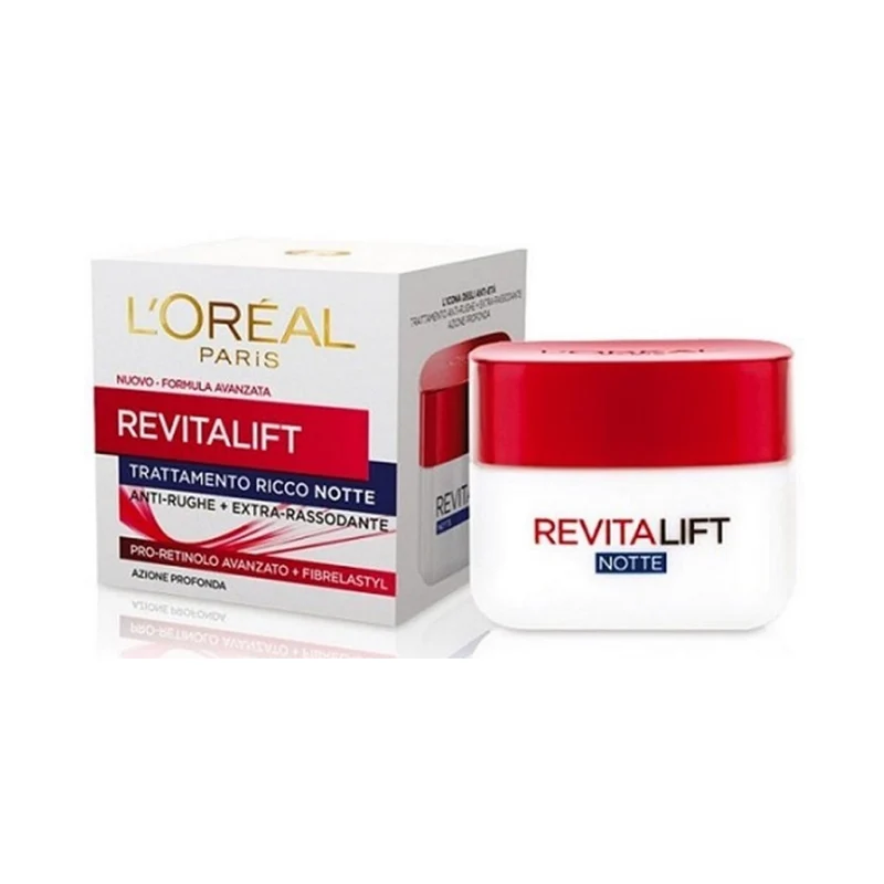 L'oréal Revitalift Trattamento Ricco Notte 50 ml — Crema notte