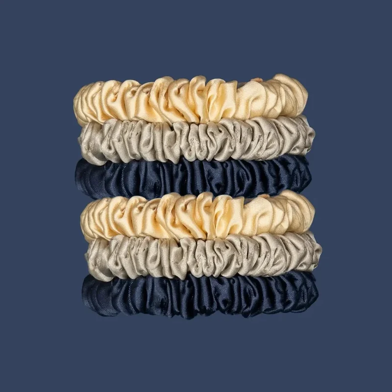 Skinny Silk Scrunchies - Classic Collection