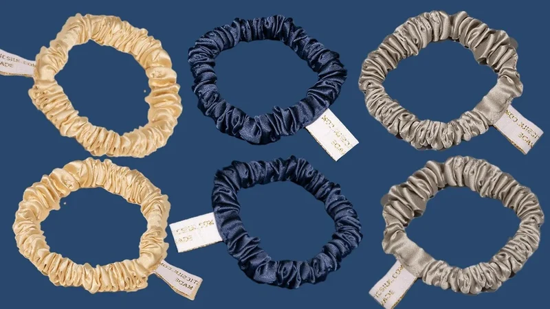 Skinny Silk Scrunchies - Classic Collection