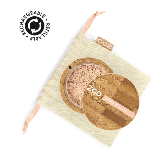 Fond de teint poudre Mineral silk Zao