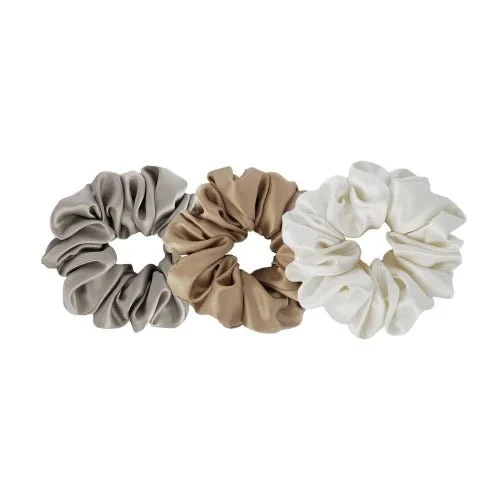 Silk Scrunchie Set - 3 x Größe M